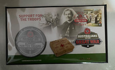 AUSTRALIAN PNC: 2017 GREAT WAR - SUPPORT FOR THE TROOPS MEDALLION #LF 76