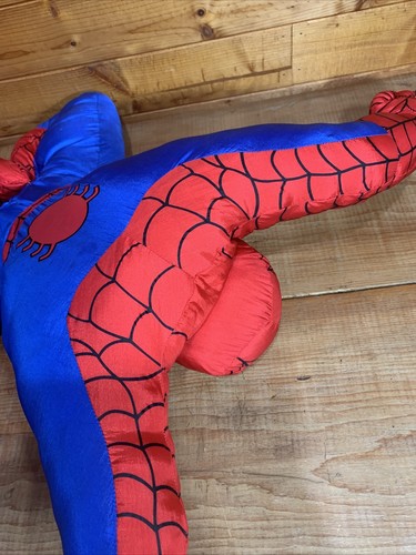 Raro 2002 Marvel Comics SPIDER-MAN Pillow Time Pal peluche morbido giocattolo 18" - Foto 14 di 14