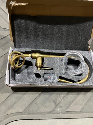 Brushed Gold Kitchen Faucet Stainless Steel G1925-8-FLBZ