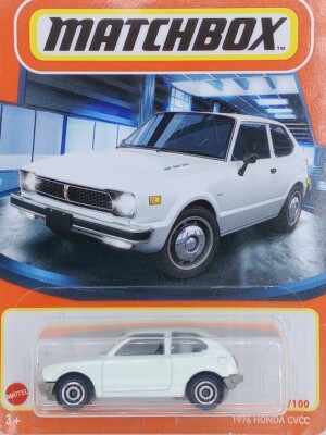 Matchbox - 2021 1976 Honda CVCC 49/100 (BBGVX59)