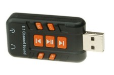 Driver-free USB Sound Card Virtual 8.1 Channel External Sound Card Microphone