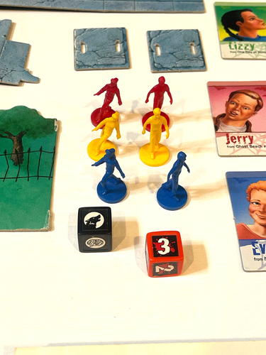 Milton Bradley Goosebumps Terror in the Graveyard 1995 *INCOMPLETO/LEER* - Imagen 6 de 7