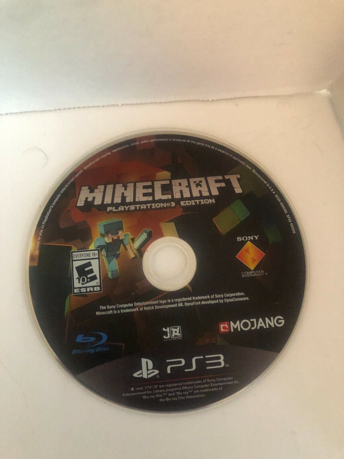 Minecraft: PlayStation 3 Edition (PlayStation 3, PS3, 2014) CIB