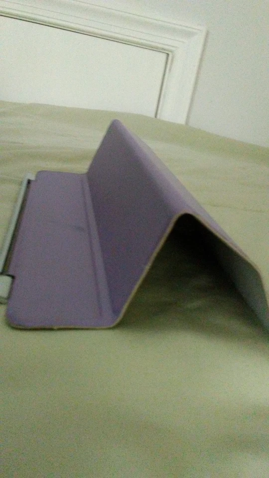 Funda inteligente magnética plegable lavanda para Apple iPad 2 3 4 con despertador automático para dormir  Foto 2 de 4