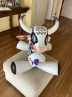 CAROLINA INFLATABLE COW WINTER BUTTER MILLION YEAR 1965 FROM SEA BEACH