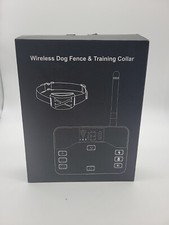 Wireless dog fence and training collar