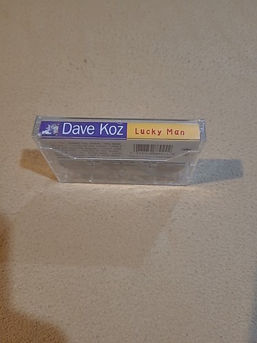 Dave Koz Lucky Man Audio Cassette Tape 1993 Capitol/EMI NEW Factory Sealed - Picture 2 of 4