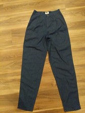 NEW Vintage 90's CALVIN KLEIN Iconic Pleated High Waisted Tapered Leg size 9