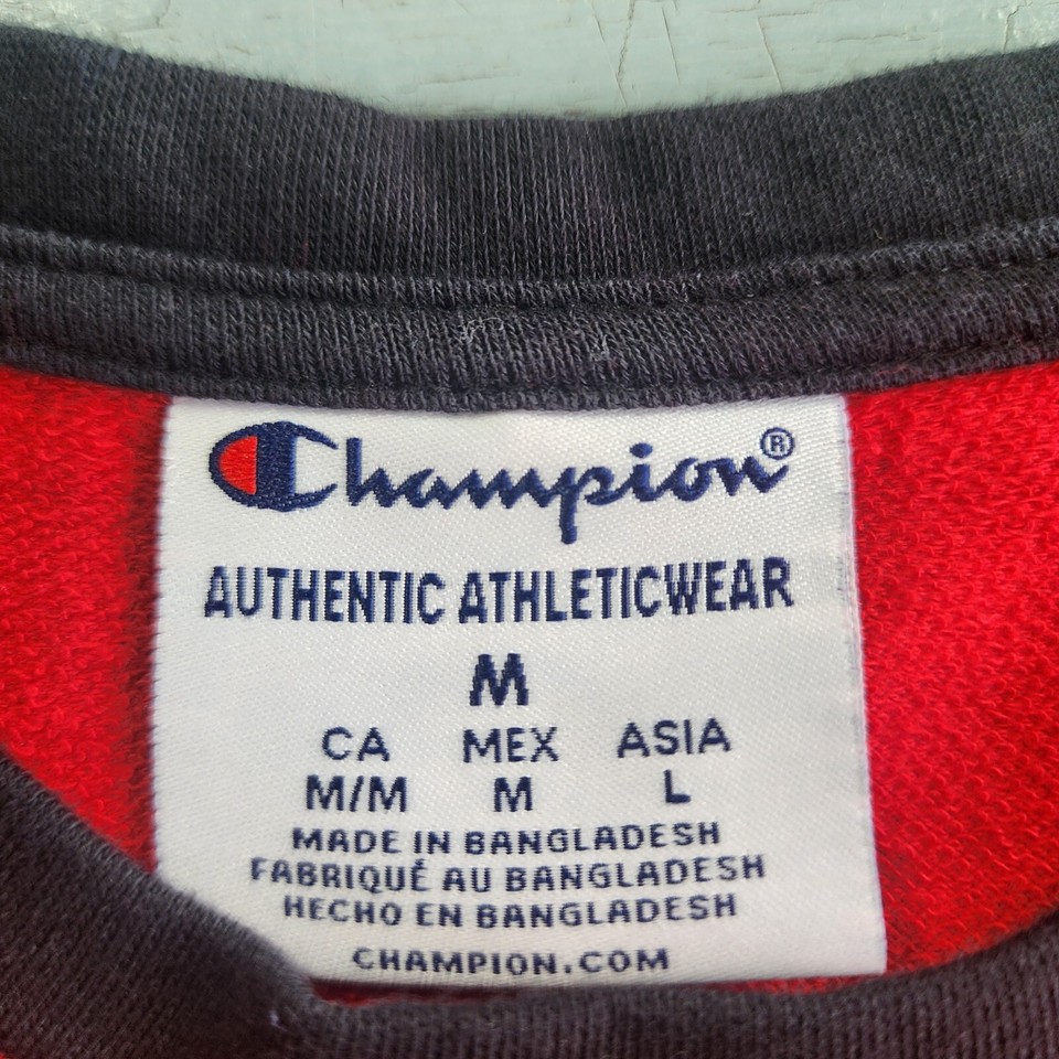 Bulldogs UGA Football Champion Red Women's Crew Neck Long