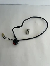 YAMAHA OEM ENGINE STOP KILL SWITCH WIRE BUTTON YZ80 YZ85 YZ100 YZ125 YZ250 74-04