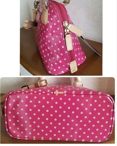 "Hello kitty × CLATHAS colaboración 7,5"" × 11,5"" bolso de hombro rosa Sanrio" - Imagen 5 de 10