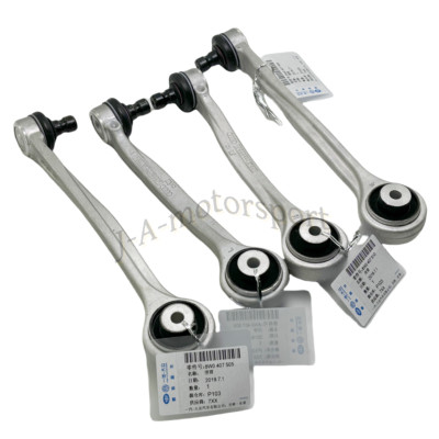 4PCS Front Left+Right Upper Control Arms Bent Arm Kit For Audi A4 Avant B9 A5