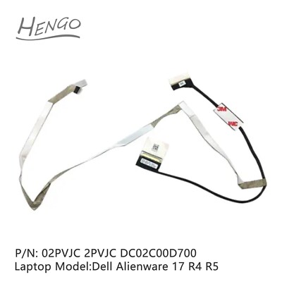 New For Dell Alienware 17 R4 R5 4K Tobii UHD Lcd Cable Lvds Wire Line 02PVJC