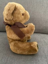 Vintage 1970-80  s The Dean  s Brown Teddy Bear Rattles  Jointed Limbs