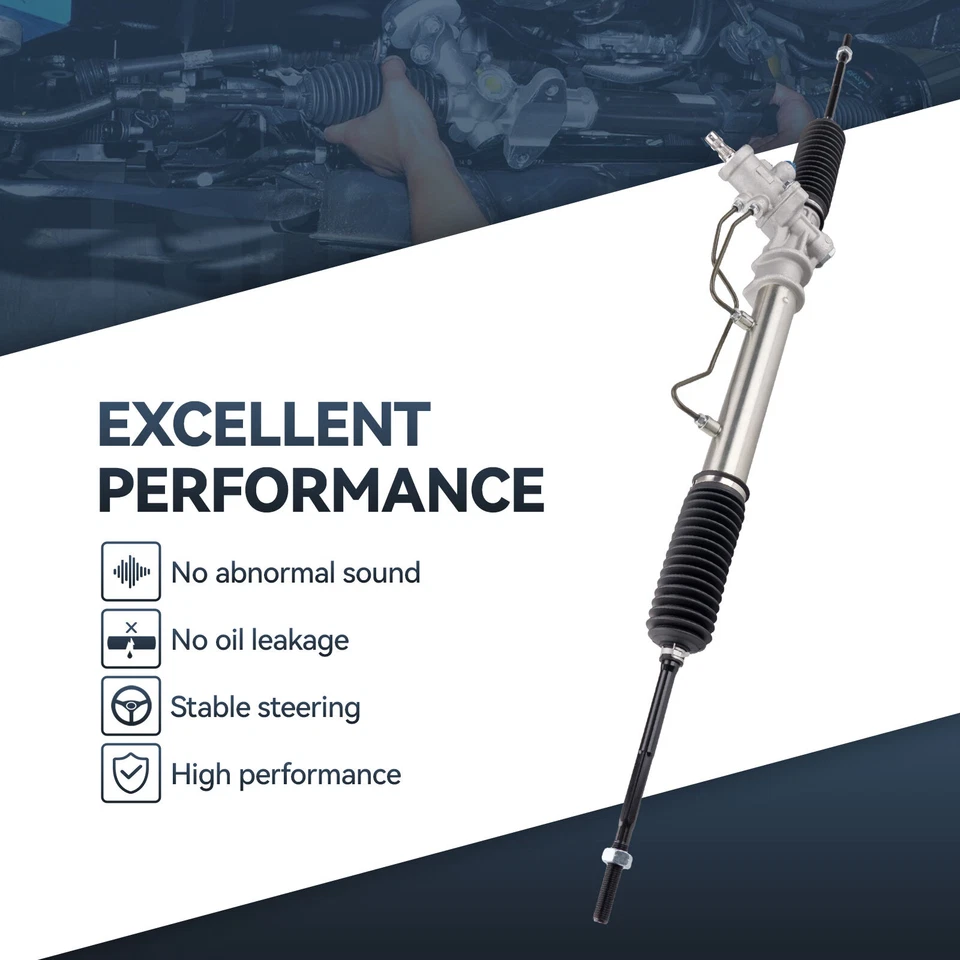 For 1998-2002 Toyota Corolla 1993-1997 Geo Prizm Power Steering Rack & Pinion Foto 2 de 4