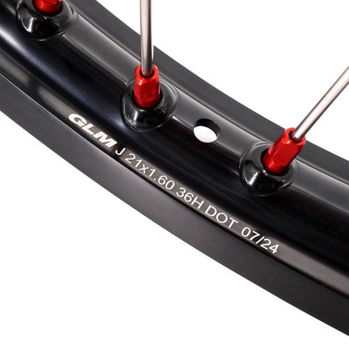 KKE 21/18 Enduro Casting Wheels Rim Set for Honda CRF250R CRF450R CR125R CR250R - Picture 7 of 12