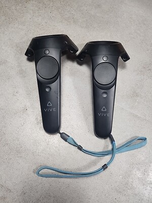 *Read Disc*Pair (2) HTC Vive Pre 2PR7100 Virtual Reality VR Controller Wands