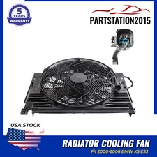 Fit 00-06 BMW E53 X5 5 Blade A/C AC Radiator Condenser Cooling Fan 64546921381