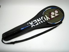 Yonex Muscle Power 22 Light Aluminum Strung Badminton Racquet Black/Blue USED