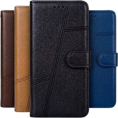 Schutz Hülle für IPhone 17 16 15 14 13 Klapphülle Leder Handy Tasche Handyhülle