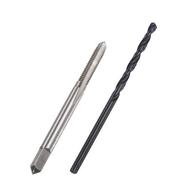 Tap  Drill Bit Kit 6-40 UNF Thread Tap & 7/64'' Twist Drill Bit