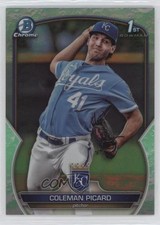 2023 Bowman Draft Chrome Lunar Glow Refractor Coleman Picard #BDC-161 00ht
