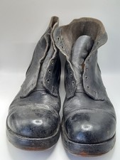 Vintage British Army Boots, Studded, 10 L, Fair Vintage Condition, WWII / 50s