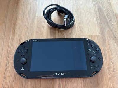 PS Vita, PCH-2016, Black, USB Cable, Very Good Condition