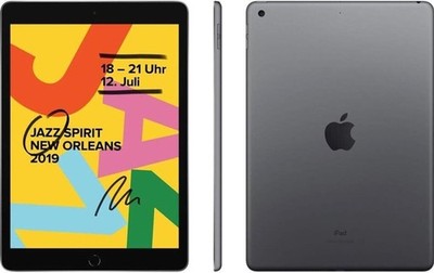 Apple iPad 7 iPadOS Tablet PC 10,2'' (25,91cm) Retina Wi-Fi 128GB Space Grau 