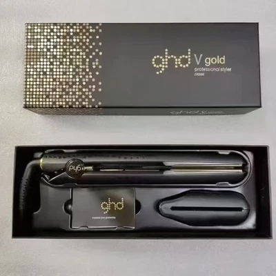 🎁New GHD Professional V Gold CLASSIC Hair Styler Straightener//*