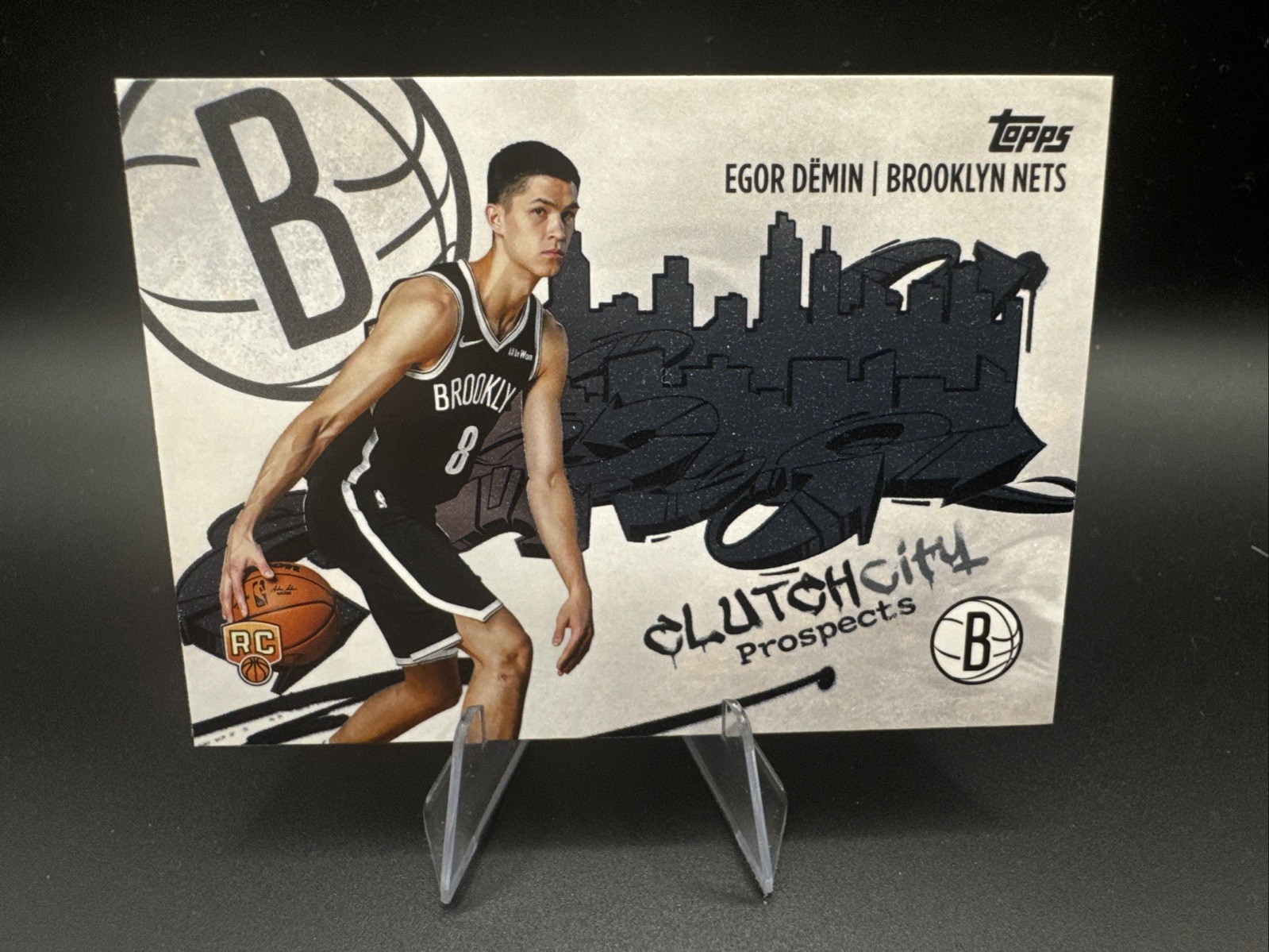 2025-26 Topps - Clutch City Egor Demin #CC-8 (RC)