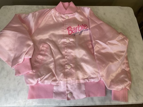 Vintage Michael Scott Fashions Pink Barbie Jacket Girls 5/6 1990s Original