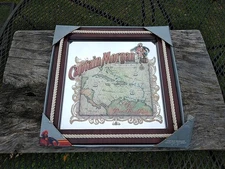 Captain Morgan Rum Spanish Map Bar Mirror Sign 12" X 12"- New In Package