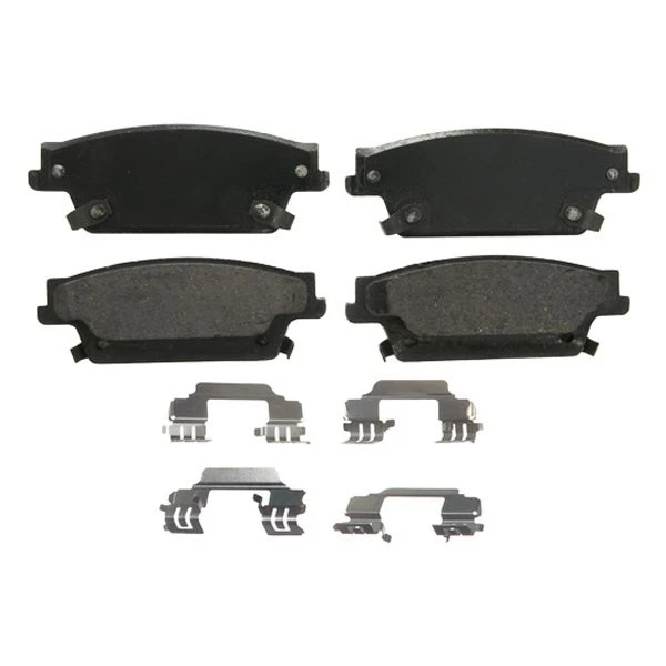 For Cadillac SRX 2004-2009 Wagner ZD1020 QuickStop Ceramic Rear Disc Brake Pads — 第 2/3 张图片