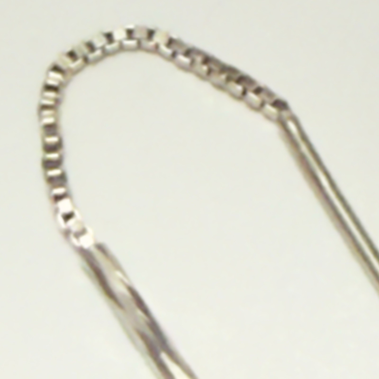 SINGLE Sterling silver threader earring twisted b… - image 2