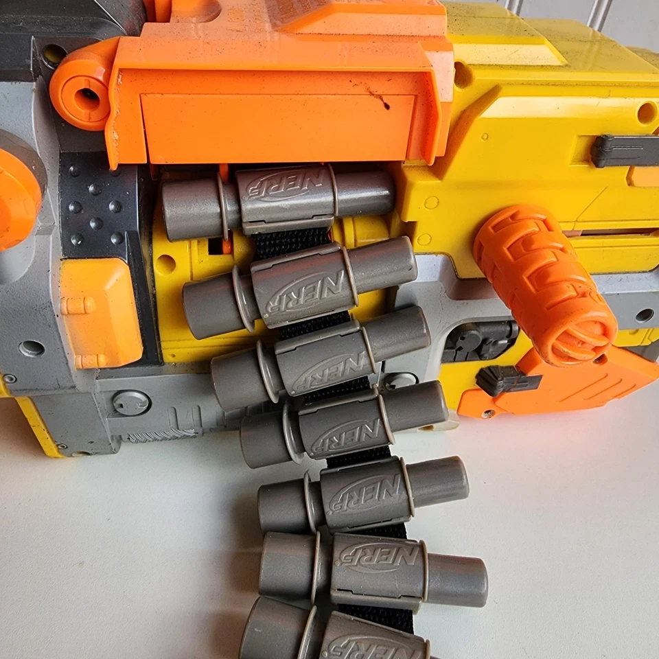 Nerf Vulcan EBF 25 Blaster Dart Gun Ammo Belt Tested & Working - Image 4 of 4