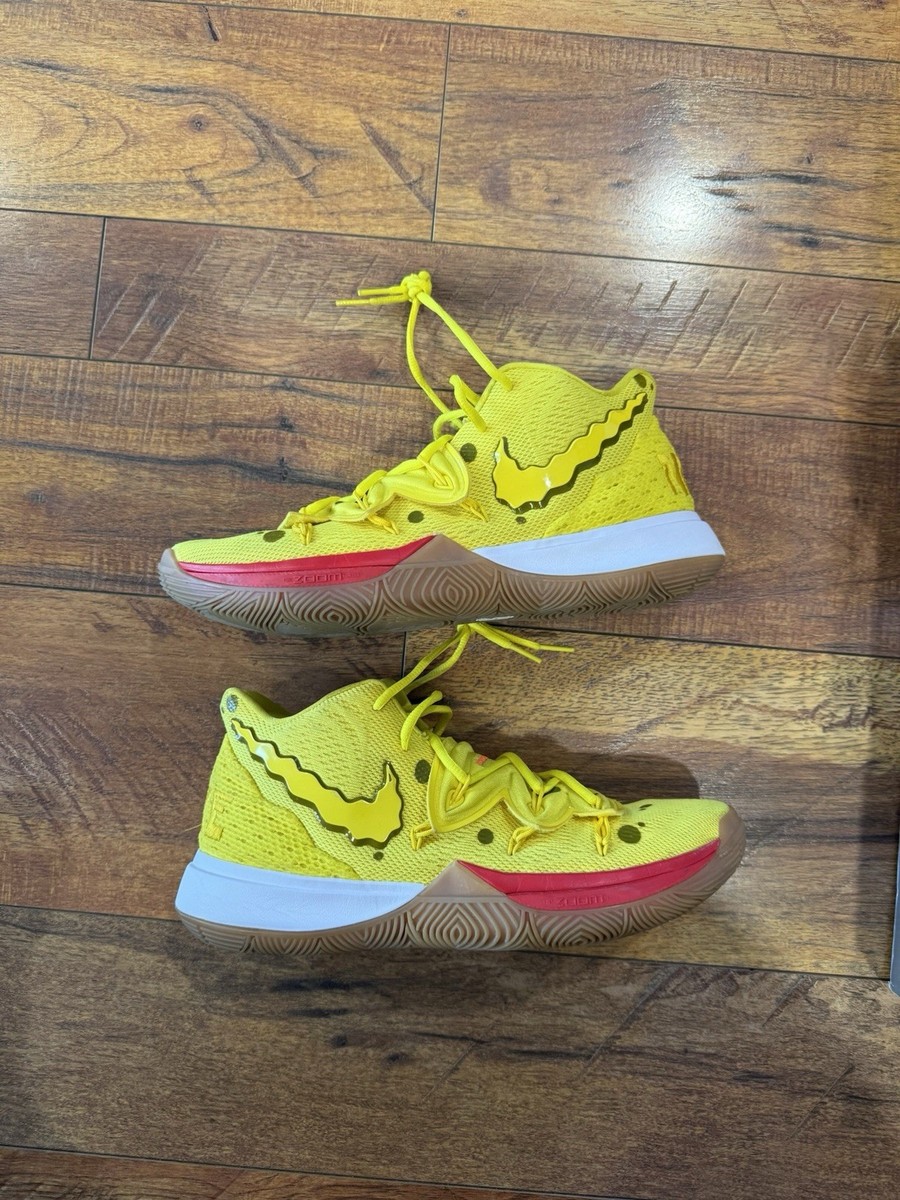 Nike Kyrie 5 SpongeBob SquarePants Men's Size 11. Very Light Use