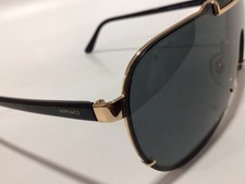 VERSACE Men  s  GREEK KEY  METAL SUNGLASSES