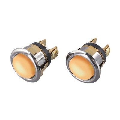 2pcs Lighted Doorbell Button Replacement with Waterproof Design for Durability