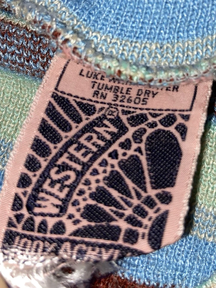 Camisa ocidental vintage década de 1970 anos 60 suéter de malha cowgirl feita nos EUA tamanho XS/S rara - Imagem 4 de 4