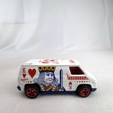 Hot Wheels 1:64 Super Van King of Hearts Playing Cards Mystery Models Diecast