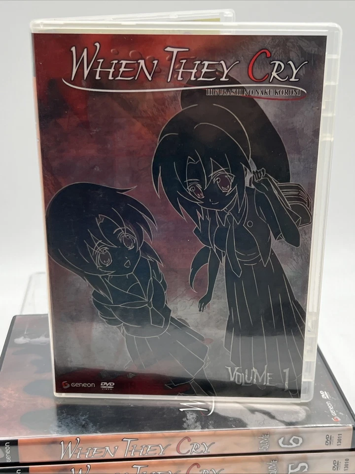 Higurashi: When They Cry DVD Set (Volumes 1-6) Geneon Anime - Image 3 of 4