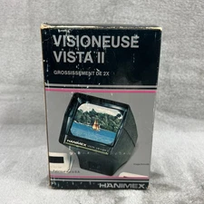 Vintage Hanimex Vista Viewer II Illuminated 2X Magnification