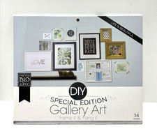 Me & My Big Ideas DIY Wall Art Kit Life Is Beautiful Framed Hangable Set Gallery