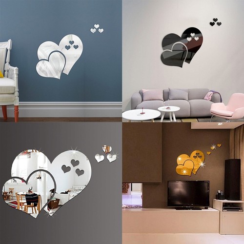 Stickers Muraux Miroir En Acrylique Pour La Maison, Le Bureau, La