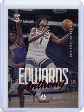 2020-21 Panini Chronicles Luminance Red #143 Anthony Edwards 019/149 RC Rookie