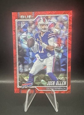 2026 Topps Flagship Red Diamanté # 1/5 Josh Allen #22