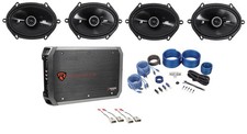Kicker 6x8" Factory Speaker Replacement Kit 4-Ch Amp For 97-98 Ford Expedition