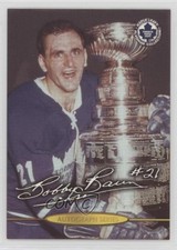 2002-03 Topps Maple Leafs Platinum Collection Auto Series Bob Baun Bobby #71 g6s