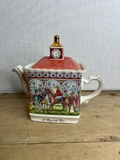Vintage SADLER TEAPOT Championship Series “A Day At The Races”